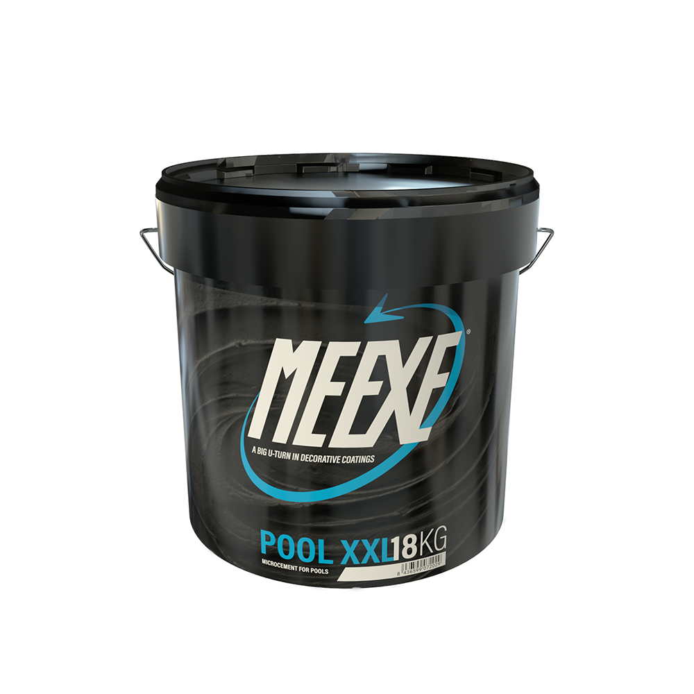 Cubo de microcemento MeexePool XXL 20 kg de Meexe
