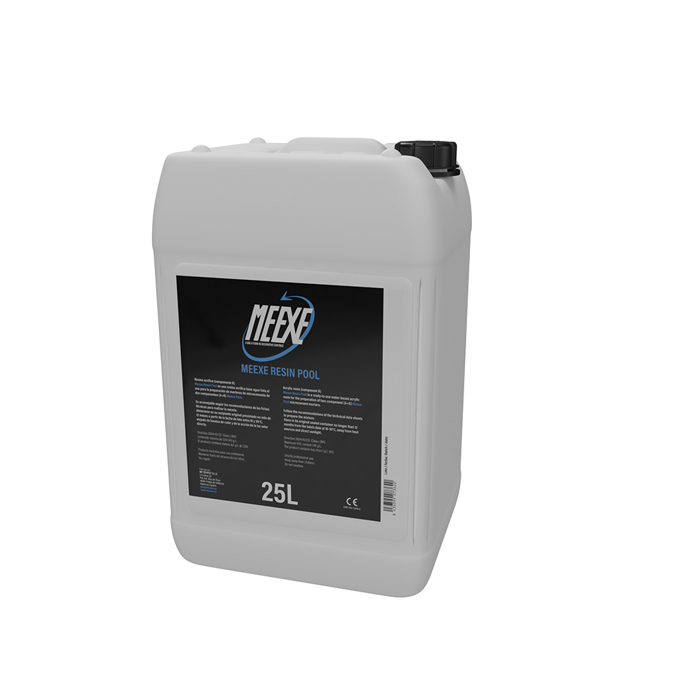 Garrafa de resina MeexeResin Pool 25 Litros